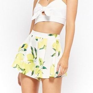 Forever 21 Lemon Shorts